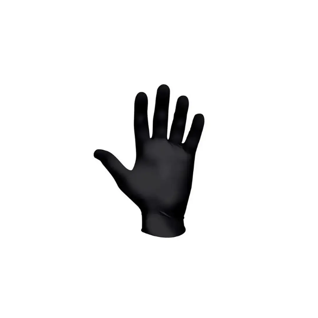 GUANTES DE NITRILO NEGRO TALLA XL 3.5G 1