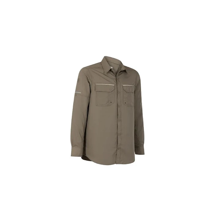 CAMISA OUTWORK RIPSTOP JUBAE M/L HOMBRE VERDE MUSGO T/XXL 1