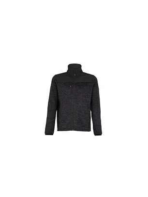 CHAQUETA KNIT FLEECE EXECUTIVE LINE M/LHOMBRE 100% POLY NEGRO M