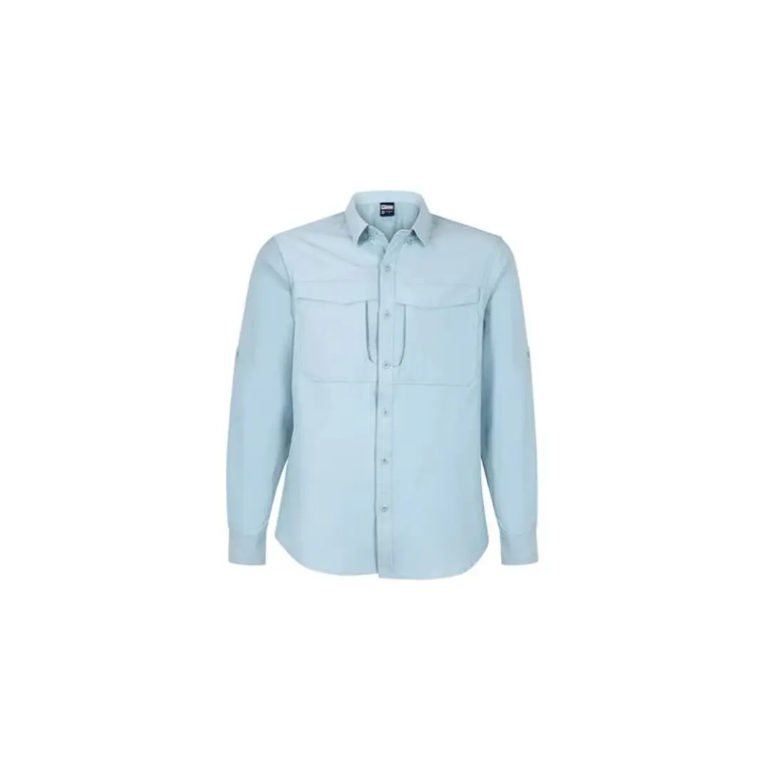 CAMISA OUTWORK SALVIA M/L HOMBRE 100% POLY TAUPE T/S 1