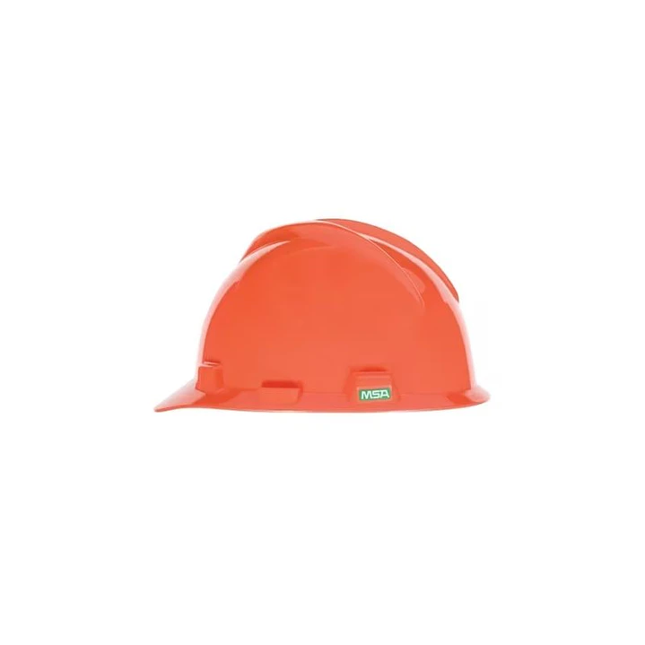 CASCO MSA V-GARD POLIE (297446) 475361 NARANJA 1