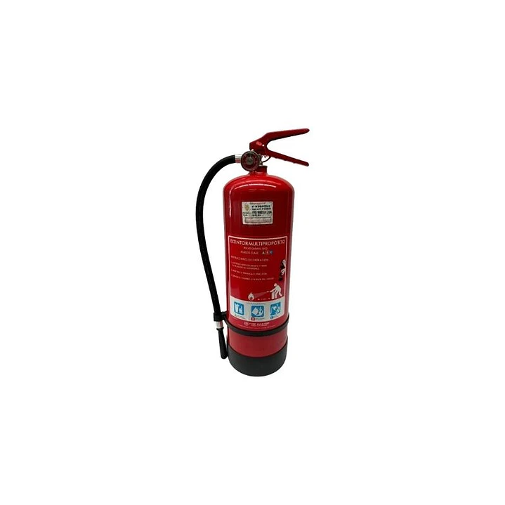 EXTINTOR POLVO QUIMICO SECO 6 kg 75% (ABC) mod. PQS75-6 1