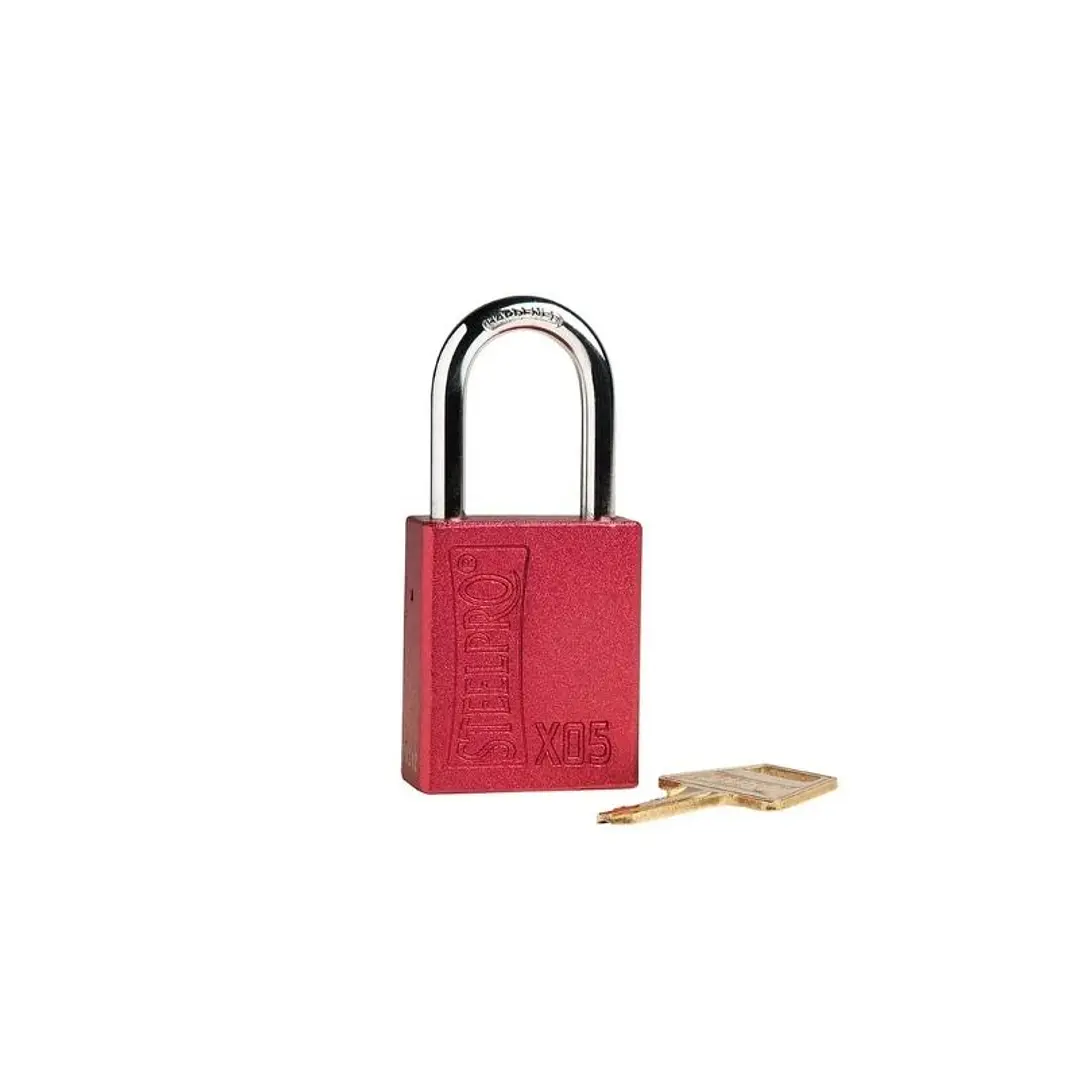 CANDADO LOCK OUT STEELPRO X05 ROJO 1
