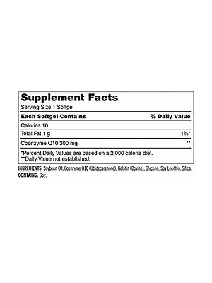 Kirkland Coenzima CoQ-10 300 mg – 100 Cápsulas | Energía Celular y Salud Cardiovascular | Alta Potencia | Colombia