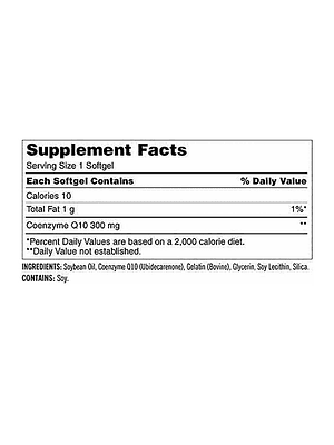 Kirkland Coenzima CoQ-10 300 mg – 100 Cápsulas | Energía Celular y Salud Cardiovascular | Alta Potencia | Colombia