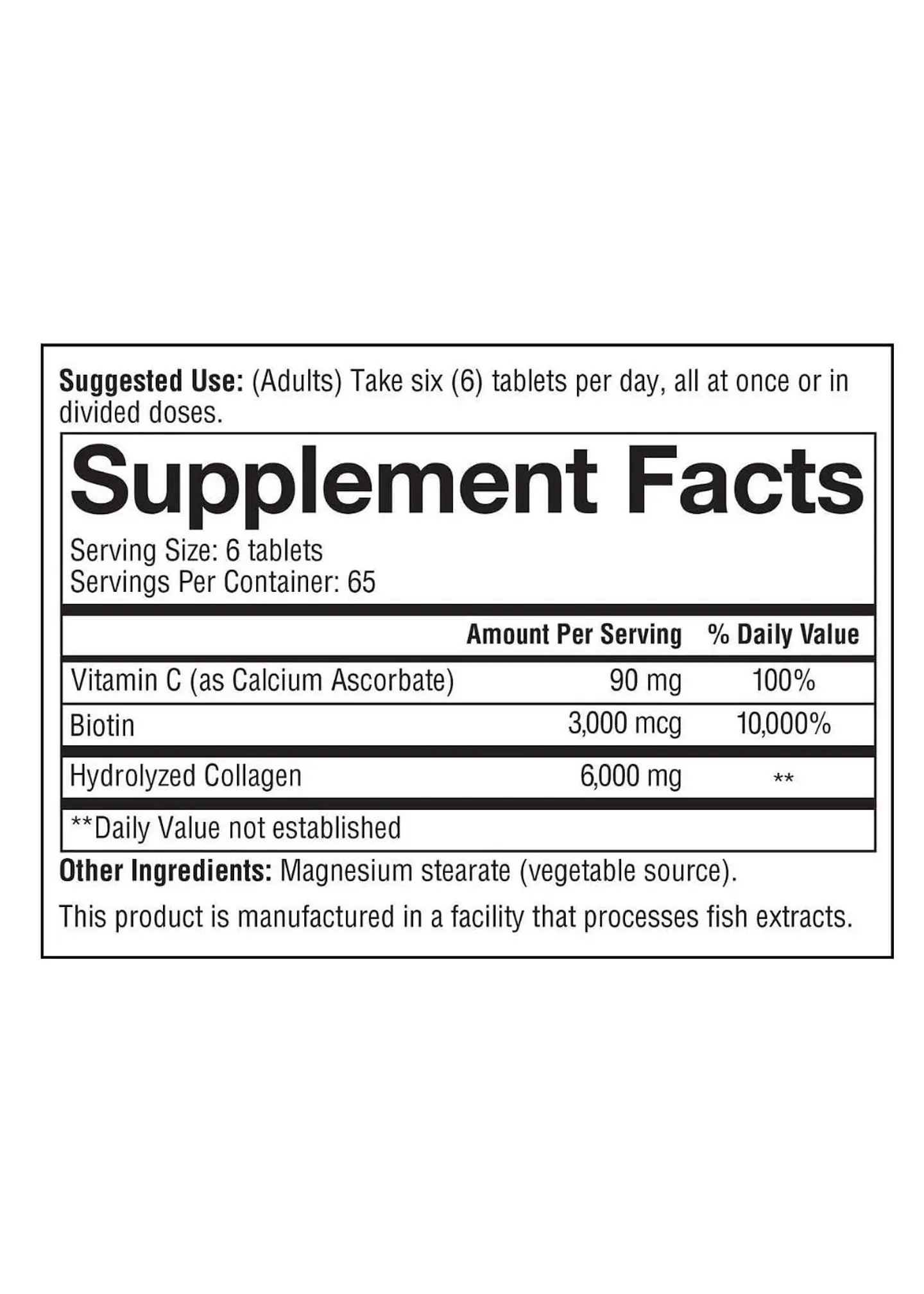 Youtheory | Colágeno Hidrolizado Tipo 1, 2 y 3 + 18 Aminoácidos – 390 tabletas | Colombia 4