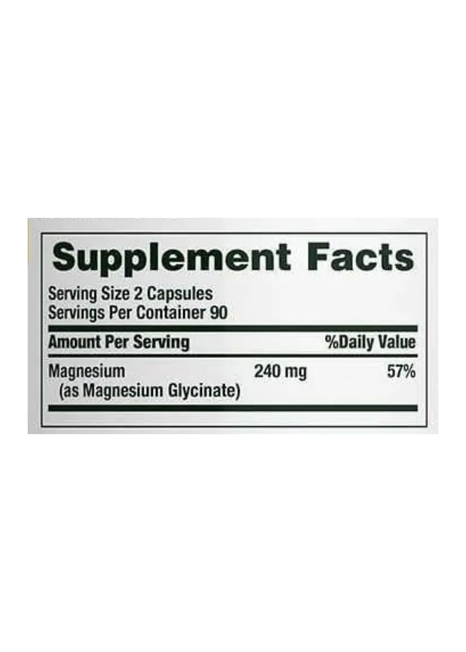 Nature’s Bounty Glicinato de Magnesio 240 mg – 180 Cápsulas | Alta Absorción, Músculos & Sueño Reparador | Colombia 3