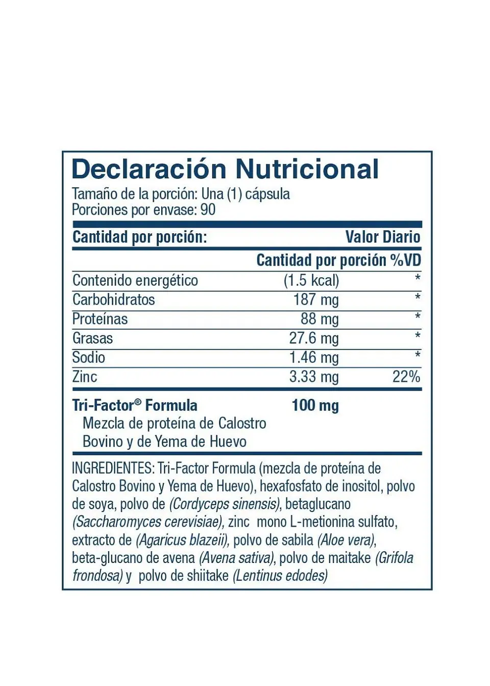 4Life  | Transfer Factor Plus 90 capsulas - Refuerzo Avanzado del Sistema Inmune | Colombia 3