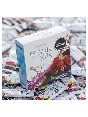 4Life | RioVida STIX™ Tri-Factor® Formula – Antioxidantes de Açaí, Granada y Uva con Refuerzo Inmunitario Natural | Colombia