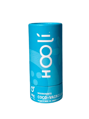 Desodorante Natural Hooli Coco y Vainilla 60g – Sin Aluminio, Sin Piedra de Alumbre y Sin Parabenos