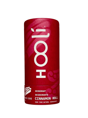 Desodorante Natural Hooli Canela 60g – Sin bicarbonato, Sin Aluminio, Sin Piedra Alumbre y Sin Parabenos