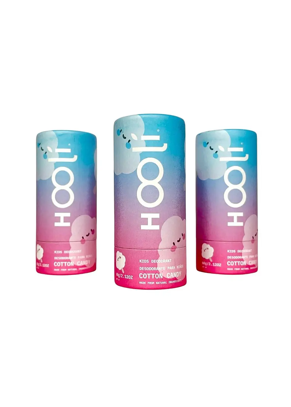 Desodorante Natural Hooli Algodon de azúcar 60g – Sin bicarbonato, Sin Aluminio, Sin Piedra Alumbre y Sin Parabenos 3