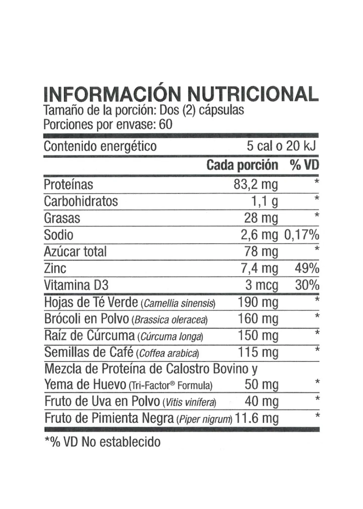 4Life  | Transfer Factor Renuvo 120 Cápsulas - Fórmula Avanzada Anti-Envejecimiento Celular | Colombia 2
