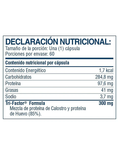 4Life  |  Transfer Factor Tri-Factor Fórmula 60 Cáps | Modulación del sistema inmunológico | Colombia