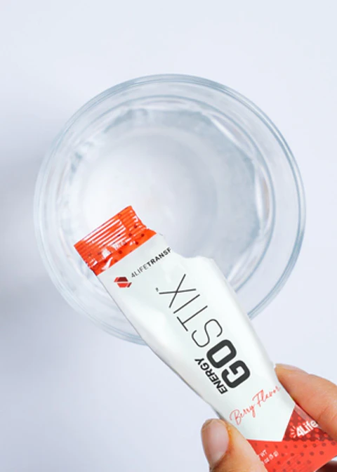 4Life |  Energy Go Stix™ Berry 30 sobres - Energía saludable con cafeína natural y vitaminas | Colombia