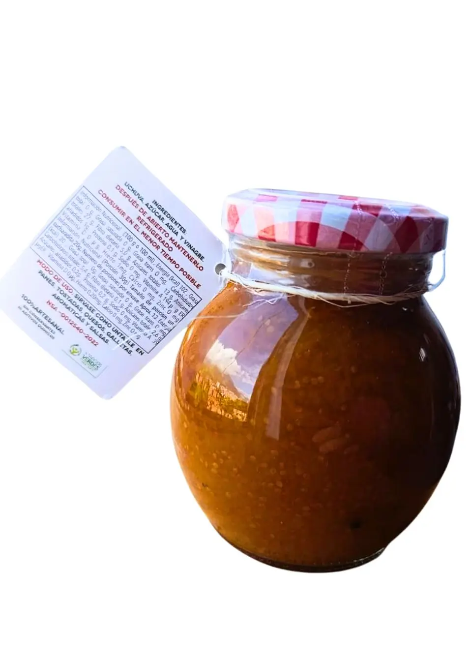 Mermelada de Uchuva Natural 250g  | Sin Aditivos y 100% Artesanal con Reg. INVIMA 2