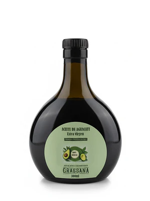 Aceite de Aguacate Hass 300ml – Prensado en Frío, Natural y Multifuncional 