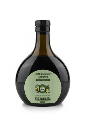 Aceite de Aguacate Hass 300ml – Prensado en Frío, Natural y Multifuncional 