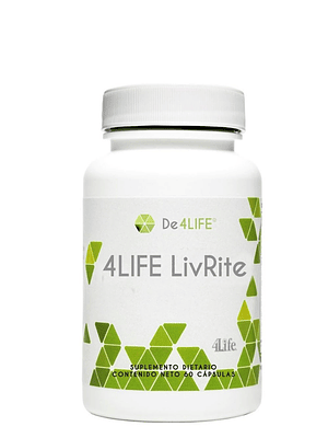 4Life LivRite® 60 cápsulas | Protección y desintoxicación natural del hígado | Colombia