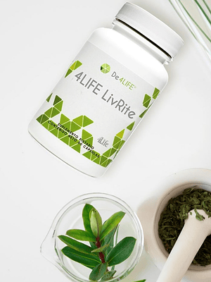 4Life LivRite® 60 cápsulas | Protección y desintoxicación natural del hígado | Colombia