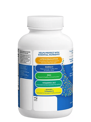 Bausch & Lomb Ocuvite Adult 50+ | 150 cápsulas -Suplemento para la salud visual con vitaminas y minerales | Colombia