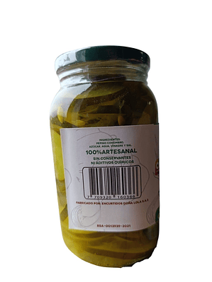 Pepino Agridulce Natural 500g  – Sin Conservantes ni Aditivos Químicos | Artesanal y 100% Natural