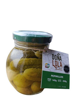 Pepinillos Naturales y Artesanales 250g – Encurtido Casero sin Conservantes ni Aditivos Químicos