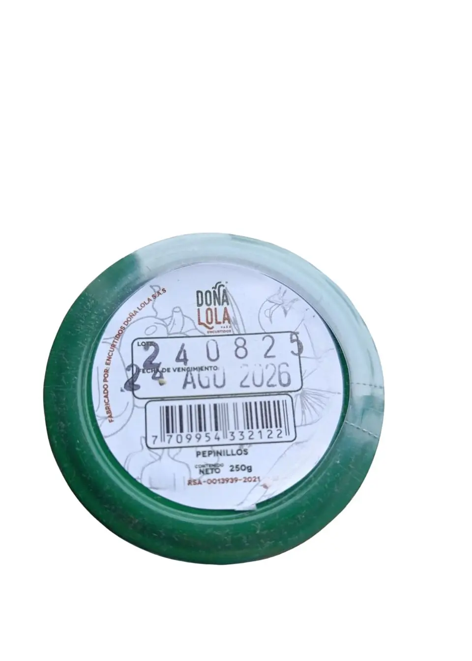 Pepinillos Naturales y Artesanales 250g – Encurtido Casero sin Conservantes ni Aditivos Químicos 2