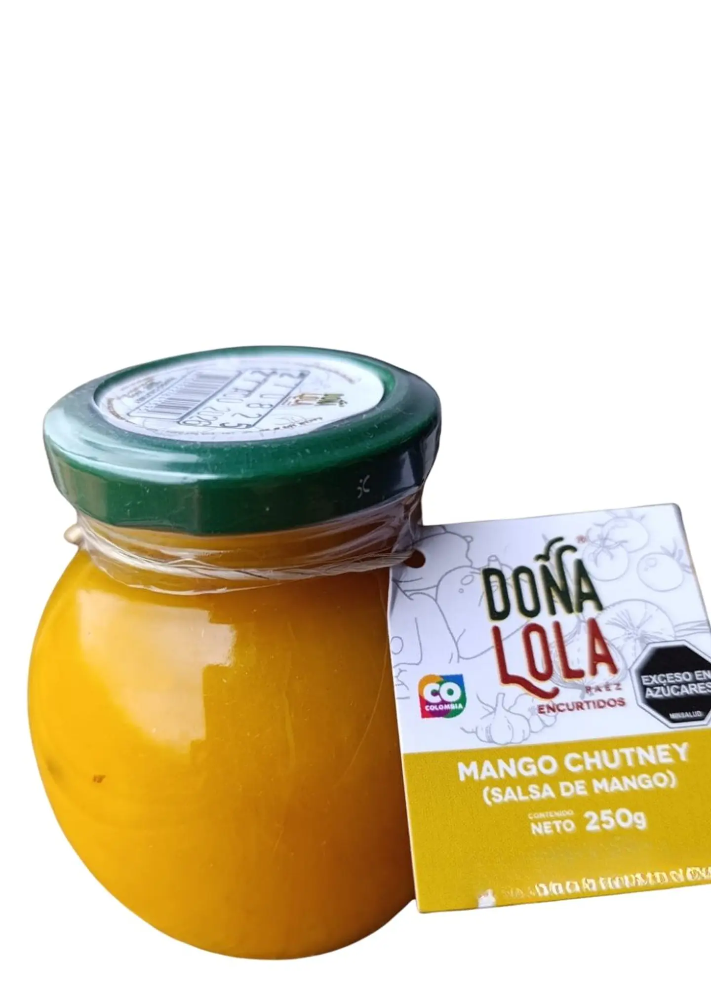 Mango Chutney Natural y Artesanal 250g  – Agridulce con Toque Picante, Sin Conservante 1
