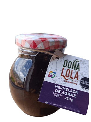 Mermelada de Agraz Natural 250g | Sin Aditivos y 100% Artesanal con Reg. INVIMA