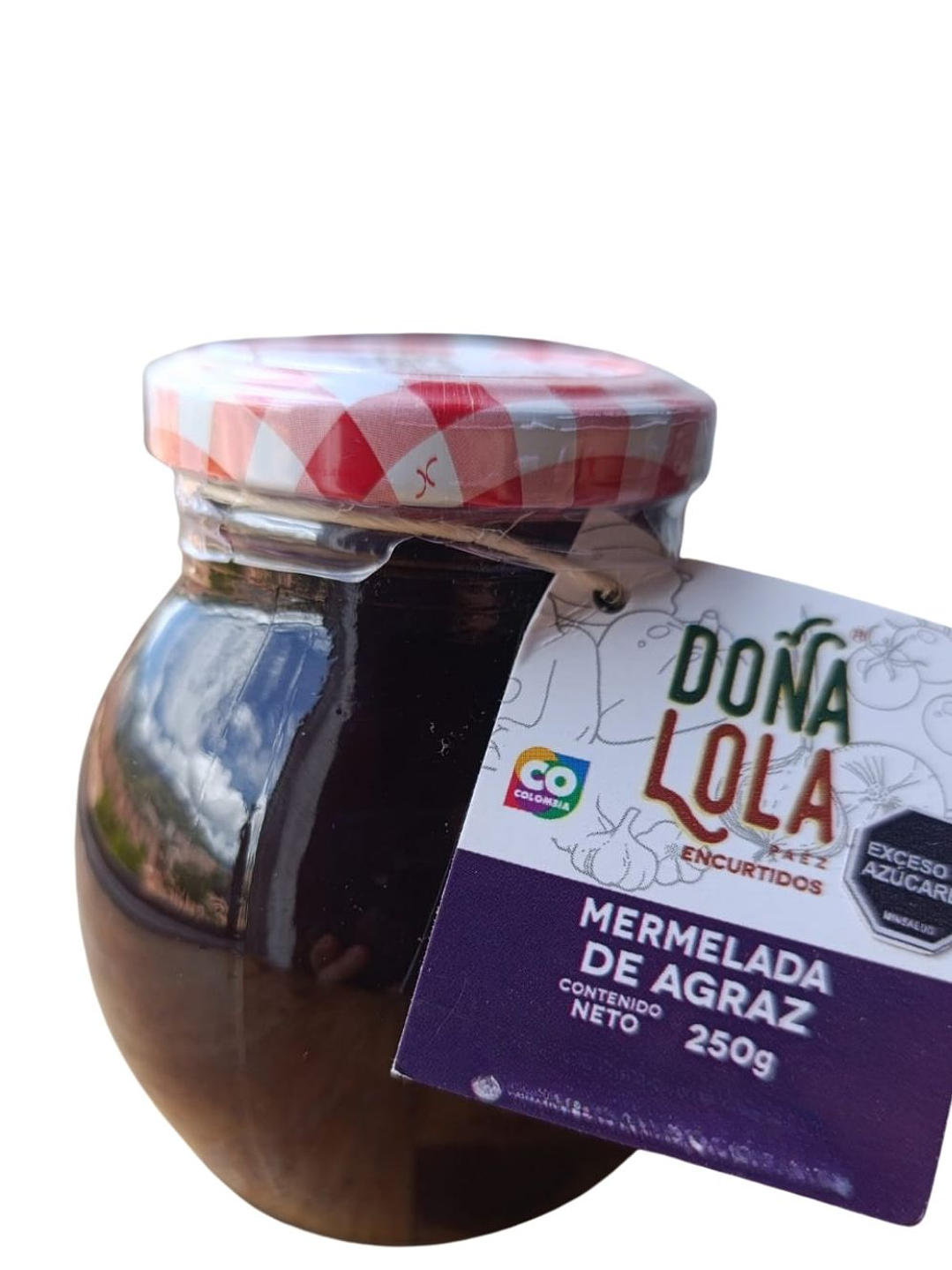 Mermelada de Agraz Natural 250g | Sin Aditivos y 100% Artesanal con Reg. INVIMA 1