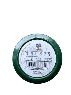 Pimentón Ahumado a gas, Natural y Artesanal 250g | Sabor Intenso con Ajo y Aceite de Oliva