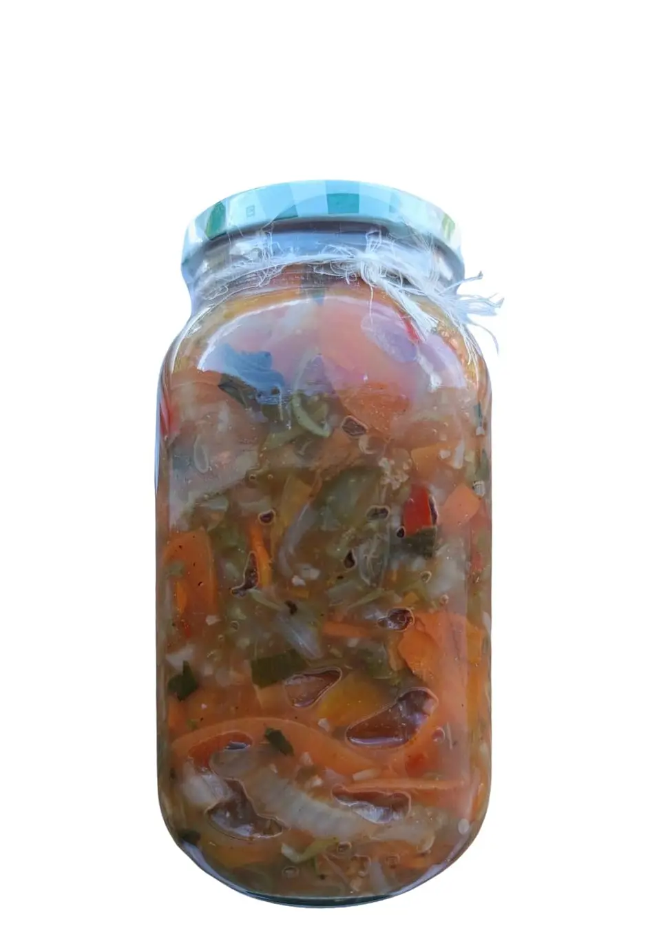 Antipasto Vegetariano Natural y Artesanal 500g | Con Vegetales Frescos y Aceite de Oliva | Reg. INVIMA 2