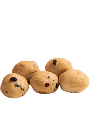 5 Panes redondos grandes Natural Einkorn, Quinua & Arándanos con Jengibre |  250 g | Artesanal y sin conservantes | Minimo 3 unidades por pedido