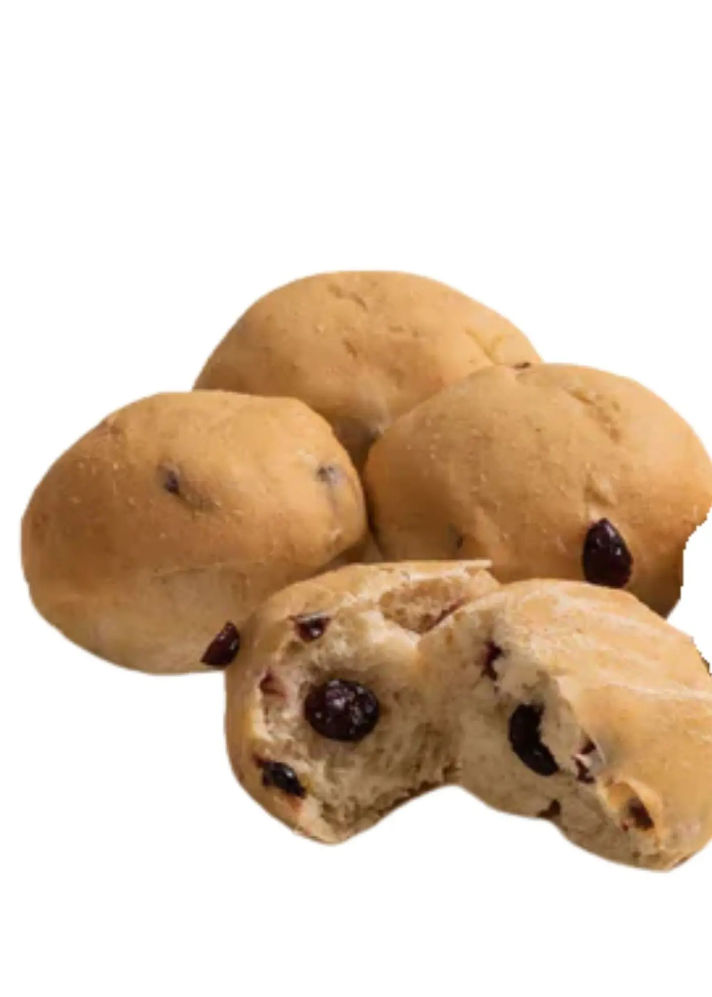 4 Panes redondos grandes Natural Einkorn, Quinua & Arándanos con Jengibre |  400 g | Artesanal y sin conservantes | Minimo 3 unidades por pedido 1