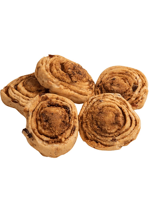 5 rollos de Canela Natural con Harina de Maíz, Arándanos y Panela Orgánica | 250 g | Artesanal y sin conservantes  | Minimo 3 unidades por pedido