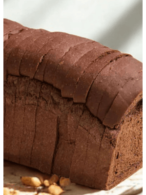 Pan Tajado Natural Einkorn & Algarrobo con Jengibre | 600 g (22 tajadas) | Artesanal y sin conservantes | Minimo 3 unidades por pedido