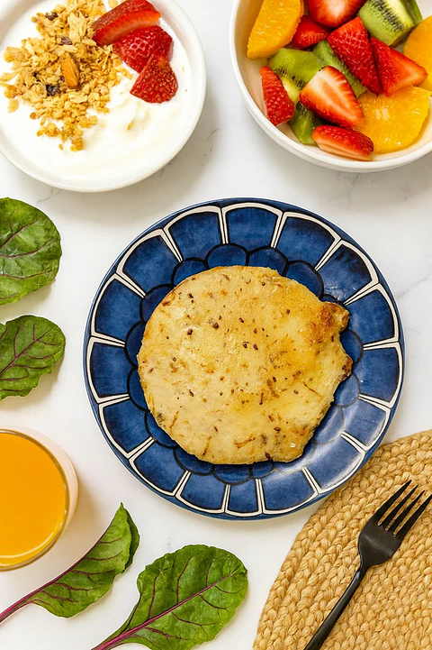 Arepa Multisemillas con Queso de Búfala – 380g (Paquete x4 al vacío) solo área metropolitana de Medellín | Minimo 5 paquetes por pedido