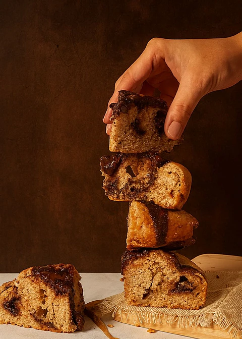 Pan de Masa Madre Integral con Super Semillas, Queso de Búfala y Chocolate 380g – Natural, Artesanal y Energético  | Minimo 3 unidades por pedido