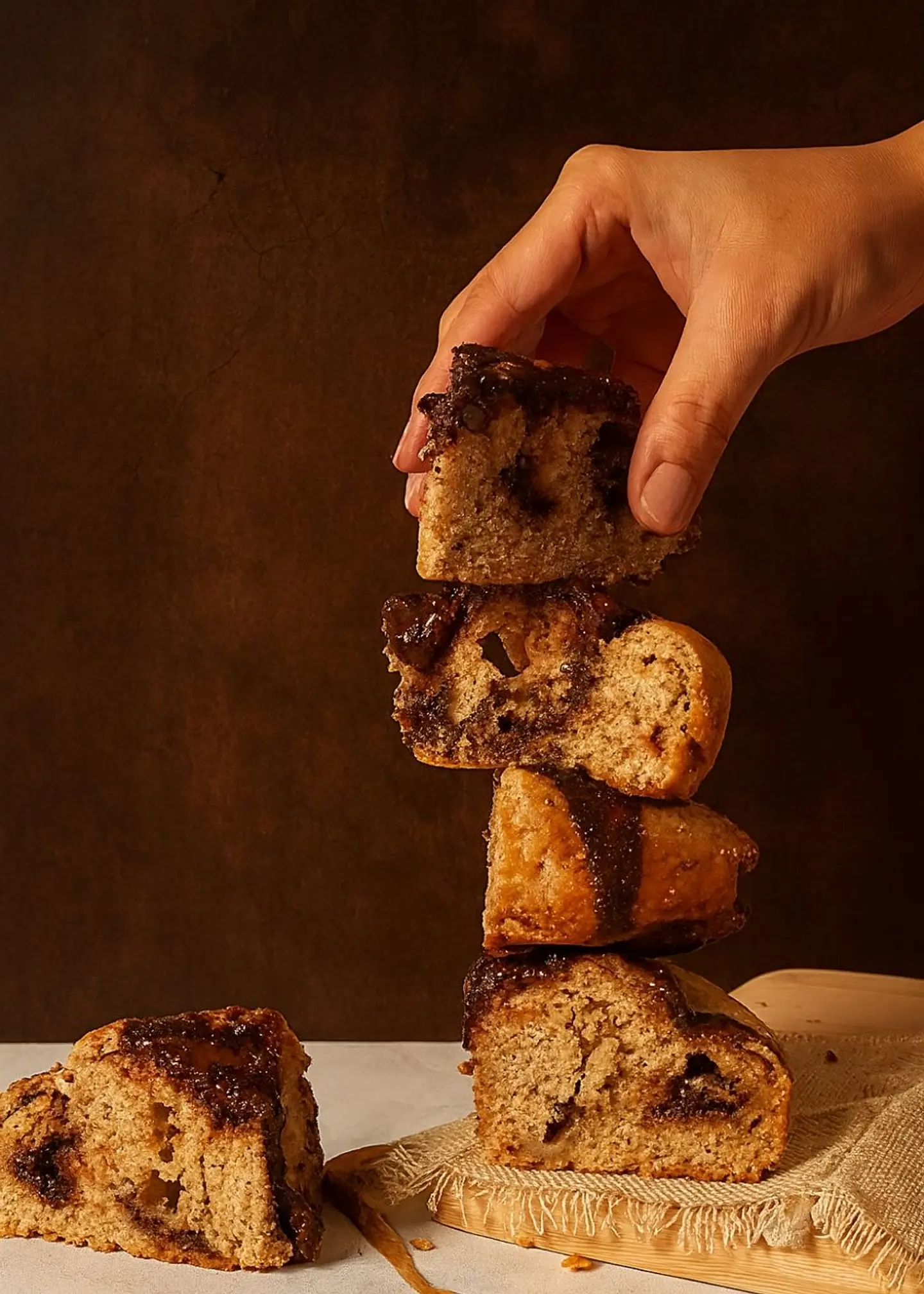 Pan de Masa Madre Integral con Super Semillas, Queso de Búfala y Chocolate 380g – Natural, Artesanal y Energético  | Minimo 3 unidades por pedido 2
