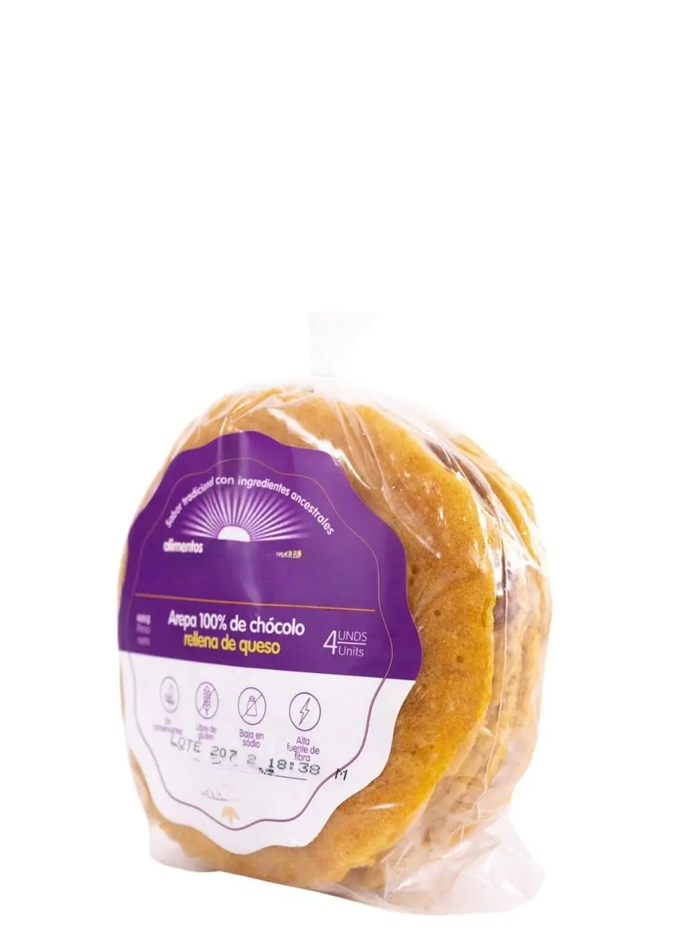 Arepas de Chocolo Rellenas de Queso – 400g (Paquete x4) solo área metropolitana de Medellín | Minimo 5 paquetes por pedido 1
