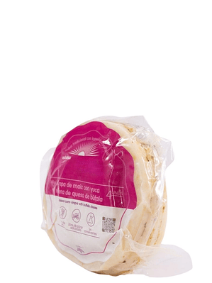 Arepas de Yuca con Queso de Búfala – 380g (Paquete x4 al vacío) Solo área metropolitana de Medellín | Minimo 5 unidades por pedido