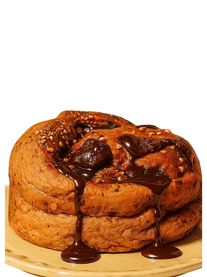 Pan de Masa Madre Integral con Super Semillas, Queso de Búfala y Chocolate 380g – Natural, Artesanal y Energético  | Minimo 3 unidades por pedido