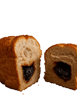 Pan bloque relleno ciruelas, brevas, cereza no cristalizadas 570g | Artesanal, nutritivo y sin azúcar refinada | Minimo 3 unidades por pedido