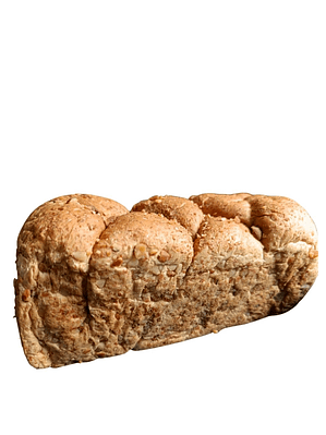 Pan integral artesanal con almendras y miel de maple | 430g sin azúcar refinada | Minimo 3 unidades por pedido