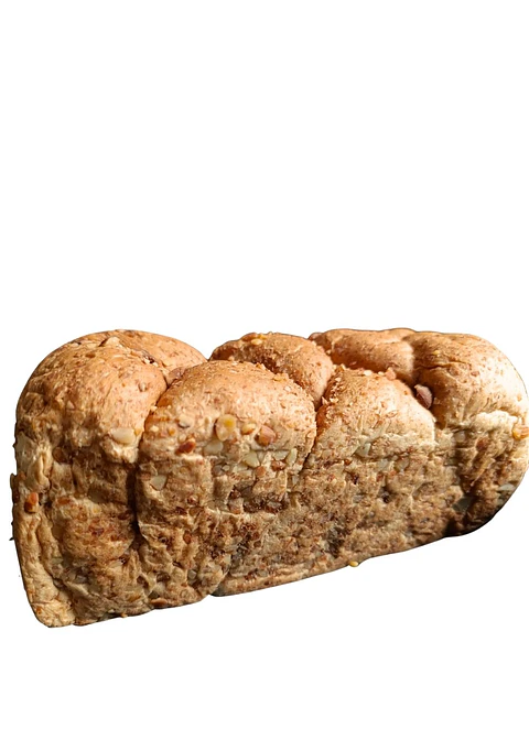 Pan integral artesanal con almendras y miel de maple | 430g sin azúcar refinada | Minimo 3 unidades por pedido