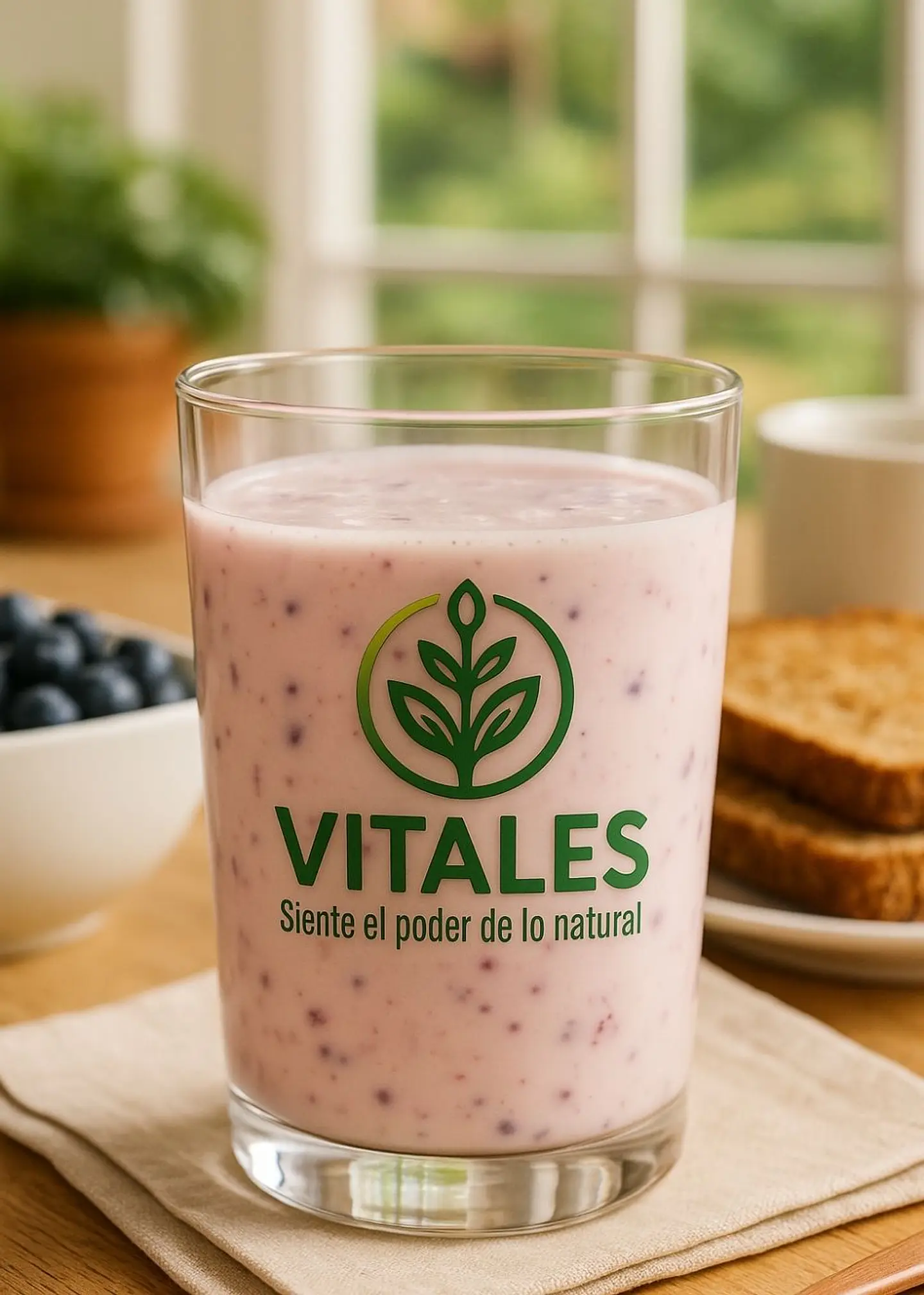 Yogurt Artesanal con Mora Natural 1 litro — Puro, Fresco y Vivo -- Con certificación sanitaria oficial 3