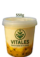 Yogurt griego artesanal con frutos amarillos | Natural, sin conservantes y sin colorantes |  550g (medio litro) --Con INVIMA - Miniatura 1
