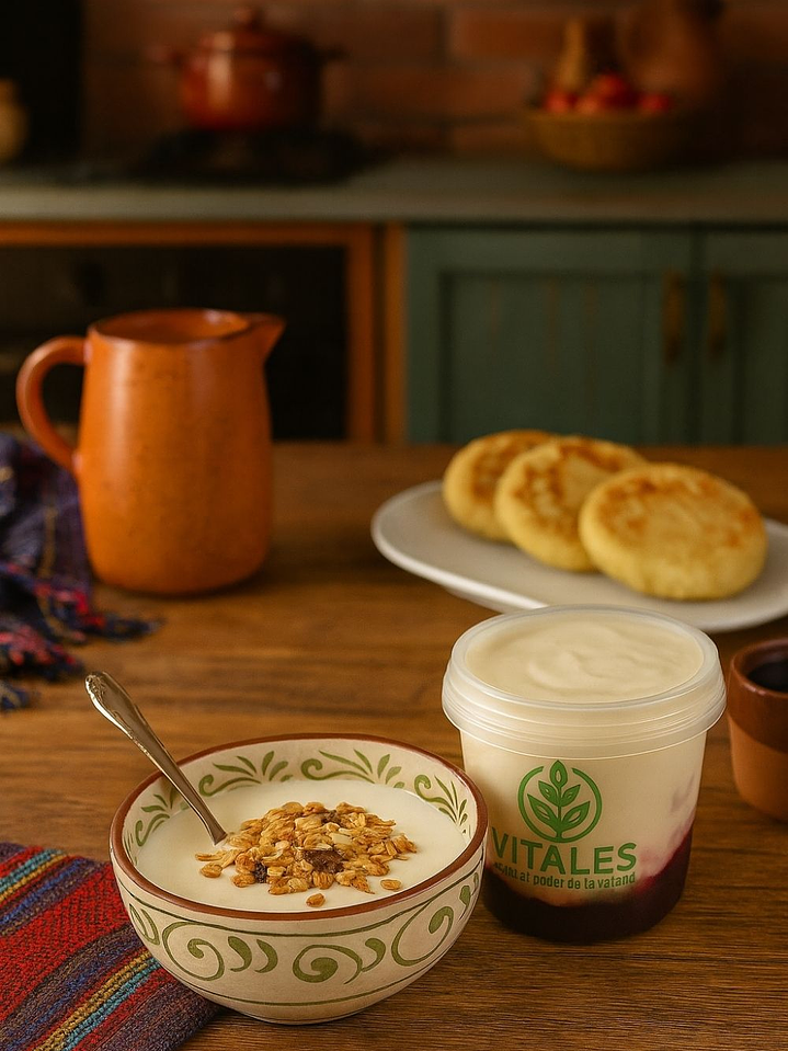 Yogurt griego artesanal con frutos rojos | Natural, sin conservantes y sin colorantes | 330g (personal) --Con INVIMA 2