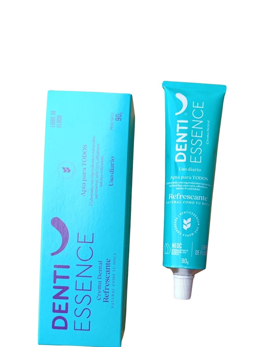 Crema Dental Natural sin Flúor 90g | Denti Essence – Sonrisa Sana y Refrescante con Extractos Botánicos 3